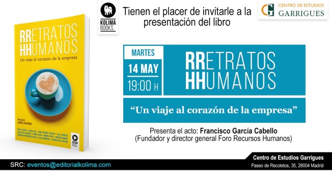 Presentación RRetratos HHumanos en Garrigues 14.05.2019
